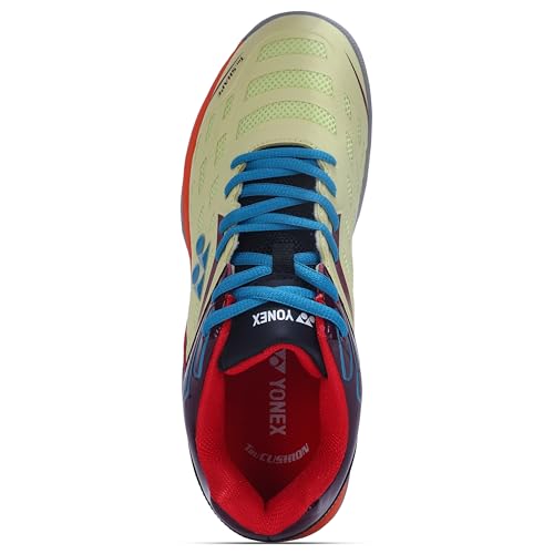 Image of YONEX AKITA Badminton Shoes |Non Marking | Ideal for Badminton,Squash,Table Tennis,Volleyball | Non-Marking Sole |TRU Cushion |Durable Skin Light|Synchro-Fit Insole|Toe Assist Shape|Hexa Grip |Light Weight|Lateral Shell|Extra Cushioning|Snap Back Action|