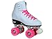 Epic Skates Classic High-Top Quad Roller Skates with Pink Wheels