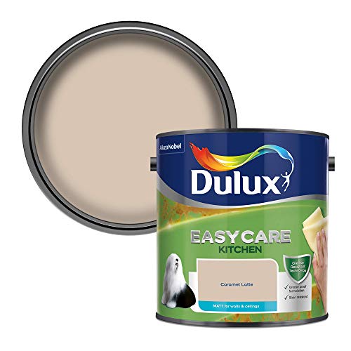Pintura para paredes, acabado mate; de Dulux, beige, 500000