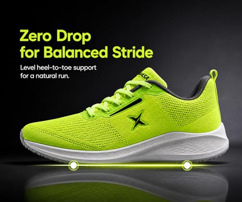 Image of Kraasa Men's Running Shoes | Breathable Mesh Upper | Lightweight Phylon Sole | Cushioned EVA Insole | Comfortable Sports & Casual Sneakers for Gym, Walking & Daily Use