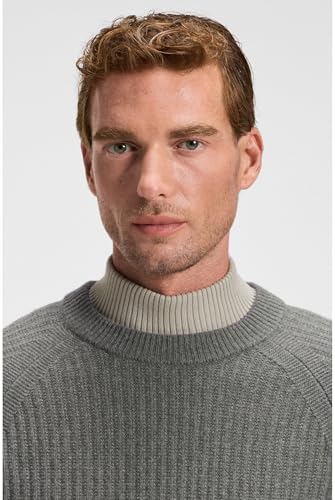 Boss Para Hombre. 50548674 Jersey Klacier Gris (L), Casual, Lana - 5