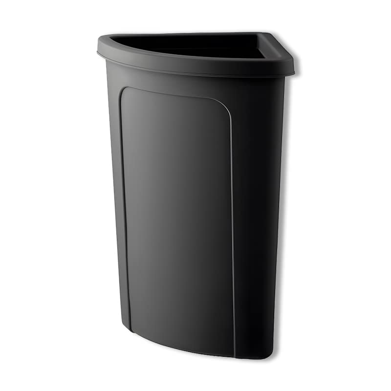 Caneca de basura redonda de 21 galones para esquina