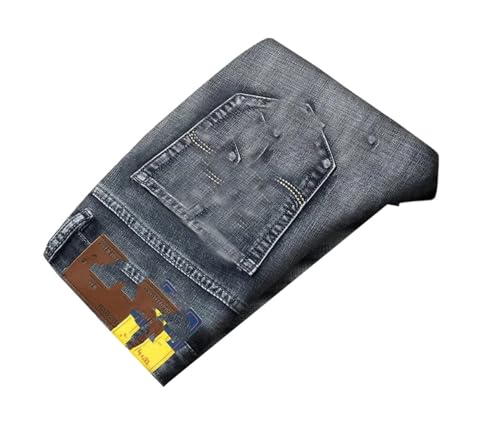 Men's Classic Straight-Leg Slim-fit Stretch Work Pants for Business, Fashionable and Premium Jeans.