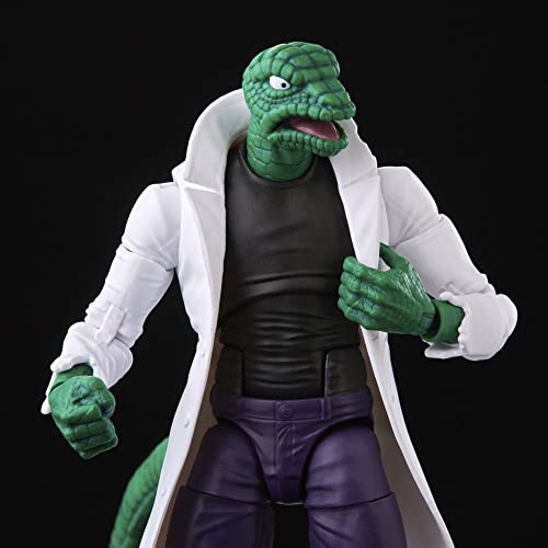 Boneco Marvel Legends Series Spider-Man, Figura 15 cm Marvel’s Lagarto - F3461 - Hasbro
