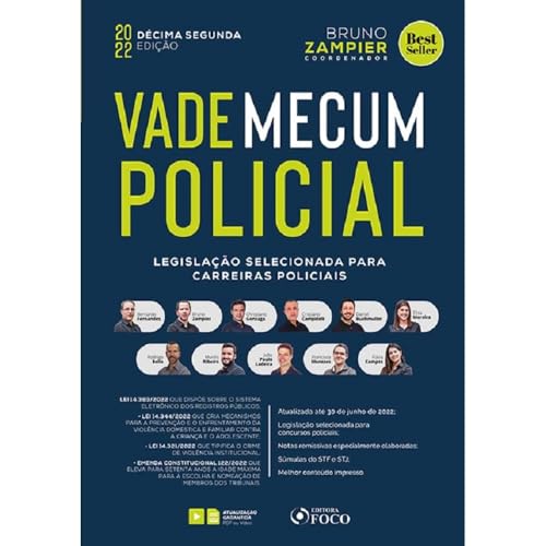 Vade mecum policial: legislação selecionada para carreiras policiais