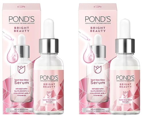 Image of Pond's Bright Beauty Anti-Pigmentation Serum for Flawless Radiance with 12% Gluta-Niacinamide Complex (Pack of 2)