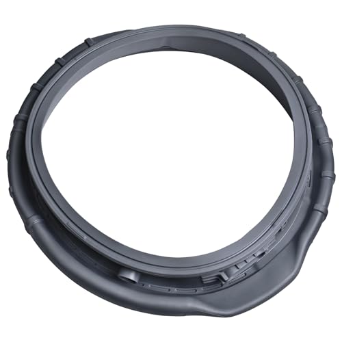 Upgrade WF45T6000AW/A5 Door Seal for Samsung Front Loader Door Seal DC64-03788A X 006 AP6884238 diaphragm Fit WF45R6300AW/US WF45R6100AW/US WF45T6200AW/US WF45B6300AW WF45A6400 WF46BB670 WF50A860