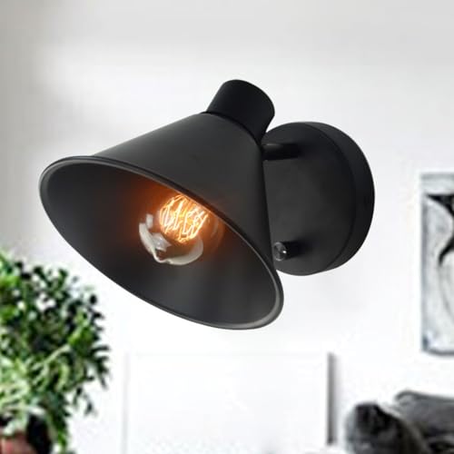 EROSAT American Retro Wall Lamp for Bedroom Nightstands Sconce Industrial