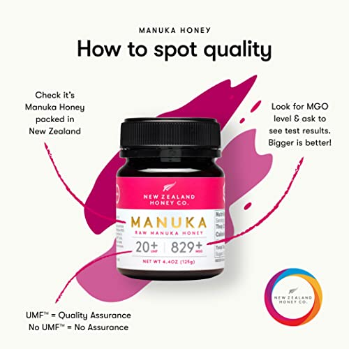 New Zealand Honey Co. Raw Manuka Honey UMF 20+ | MGO 829+ - Image 7