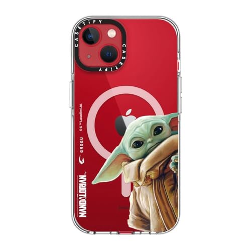 Coque luxe iPhone 13 CASETiFY antichoc 2m Mandalorian transparente