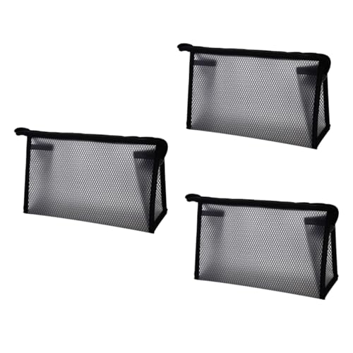 Trousse de maquillage de voyage en maille noire FOMIYES pour ne plus chercher vos cosmétiques