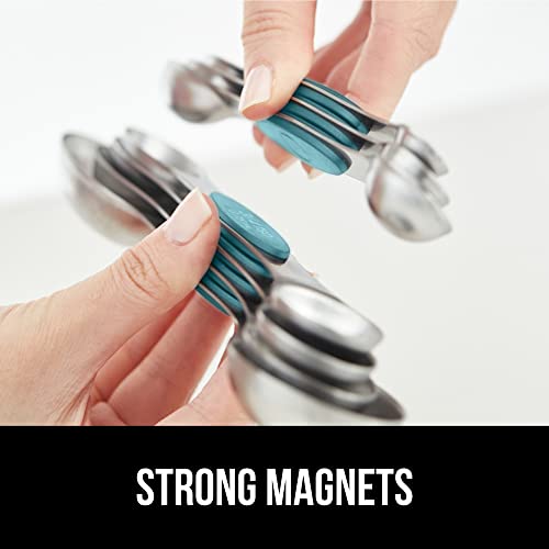 image for Gorilla Grip 8 Piece 100% BPA Free Magnetic Nesting Stainless Steel Me