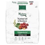 Nutro NATURAL CHOICE Adult Dry Dog Food, Lamb & Rice Recipe, 13.61kg (30LB) Bag
