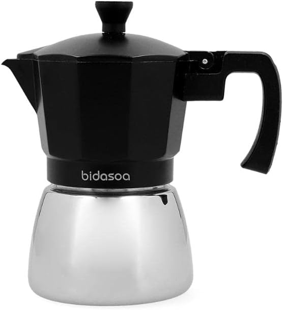 TRIBECA – Coffee Maker Aluminium Black and Grey 12 Cups 7605014