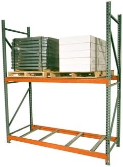 Teardrop Pallet Rack Upright - 96"H x 42"W - 30,600# cap.