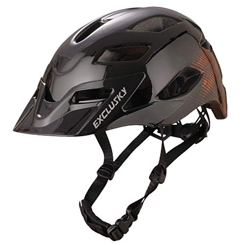 Casco bicicleta mujer y hombre con visera extraíble y luces de posición 2