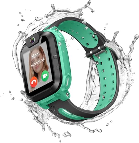 imoo Watch telefoon Z1 Kids Smart Watch, 4G Kids Smartwatch telefoon met video en telefoongesprek, duurzaam, GPS-horloge met real-time locatie en IPX8 waterbestendigheid (groen)