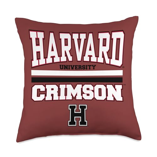 Harvard University Crimson NCAA | VNPHVD301A Throw Pillow