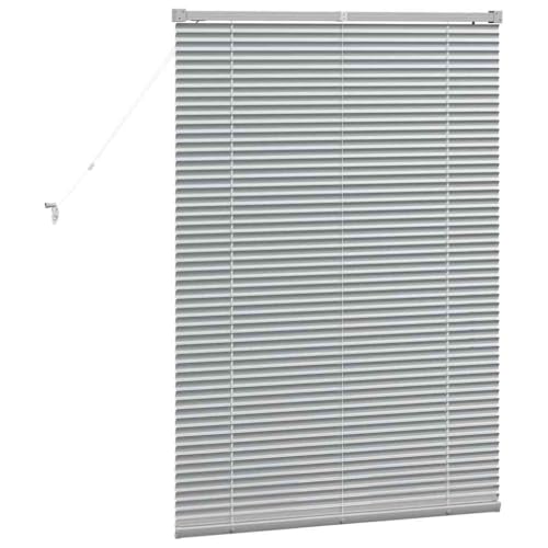 Persiana veneciana de aluminio regulable de 130x85 cm para un control total de la claridad 8