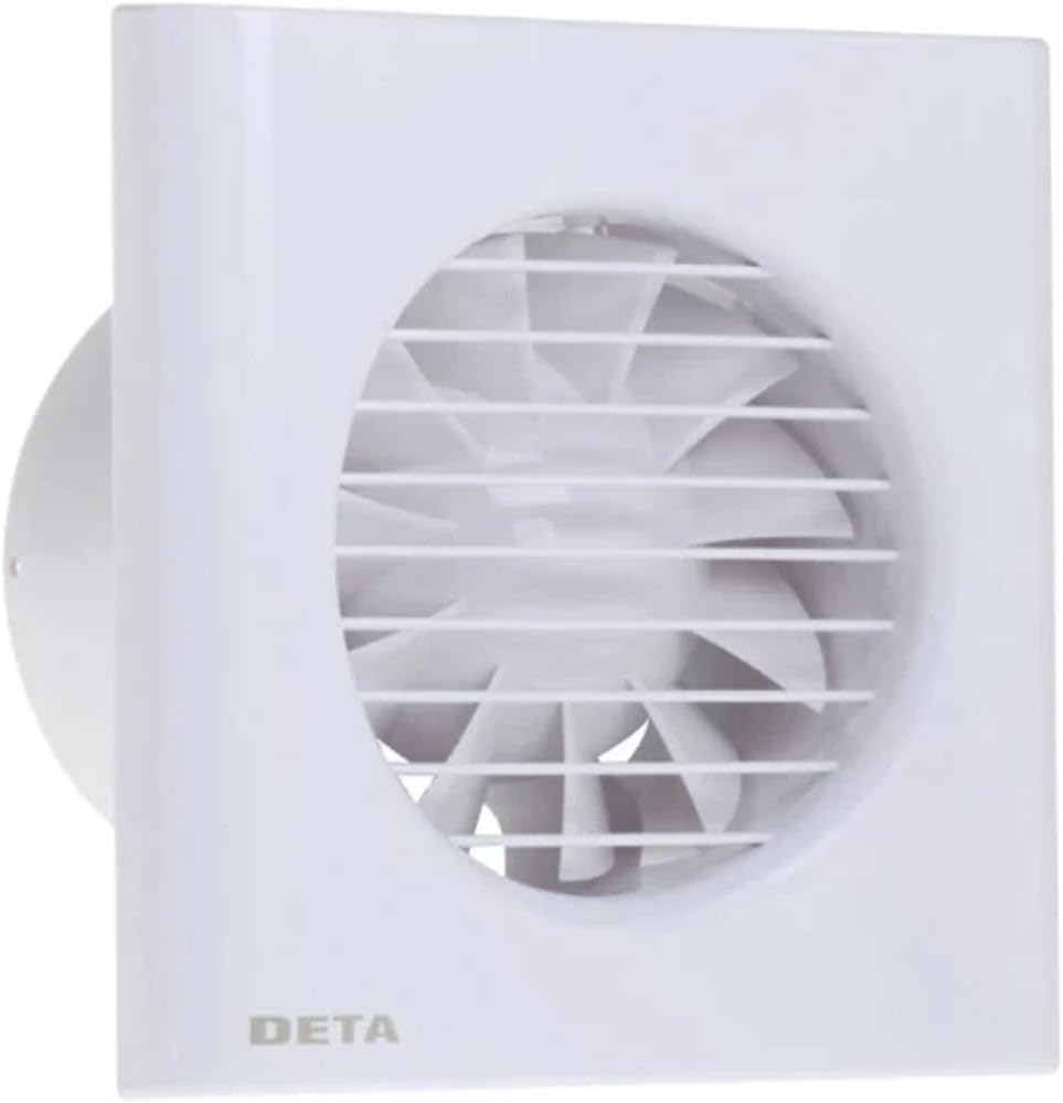 4600 Axial Extractor Fan 4 Inch / 100mm (Standard Model - NO TIMER) White