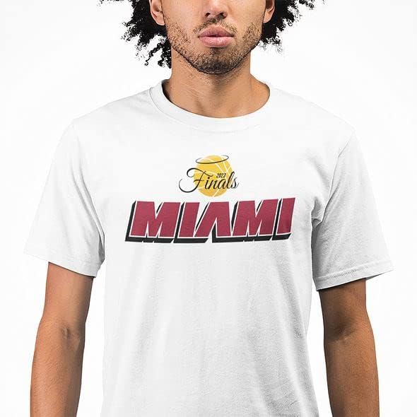 Miniatura 2 de Camiseta de baloncesto de Miami para hombre, camiseta de baloncesto para hombre Final 2023