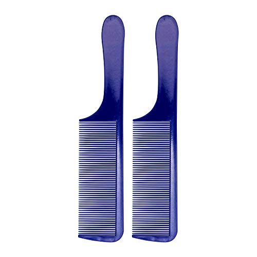 Johnny B Get Faded Anti-Static Heat Resistant Professional Hair Combs, 2-Pack Set #TOP2