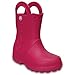 Crocs Kids Handle It Rain Boot (Toddler/Little Kid) - Boots for Kids - Waterproof Boot - Non-Marking Outsole Candy Pink 8 Toddler M