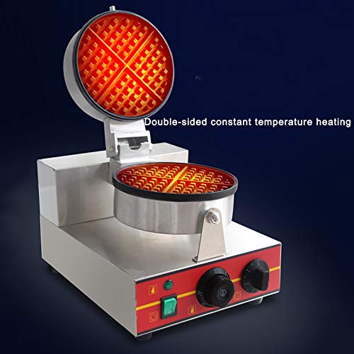 CLING Kommerzieller Waffeleisen Antihaft-Elektro-Muffin-Maschine Edelstahl 110 V Zeiteinstellung Präzise… – Bild 3