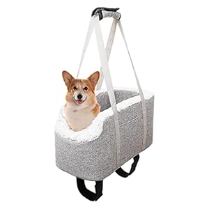 Auto Kattendrager,Draagbare hondentas met handgrepen – Pet Travel Protection Carrier Comfortabele handige tas voor katten Honden voor op reis Winkelen Hearthxy