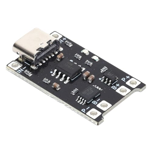 Gutol 6 Stück Typ-C TC4056 4-8V 1,2A Li-Ionen-Akku-Ladeplatinen-Lademodul mit doppelten Schutzfunktionen