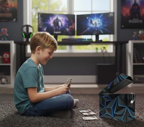 Tin Storage Box, Lunch Box & bedroom accessories. Cool Gaming star wars style kids & Adults lunchbox, medicine treasure, snack sweets box. Neatly store small bits & bobs Great for Nerf bullets storage