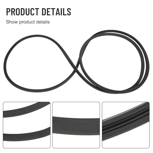 Auto-Sonnendach-Glasdichtung, windschutzscheibe Gummidichtungsstreifen für Volvo C30, S40, S60, S80, V50, V70, XC70, 31218248, gummipflege auto dichtung, Sonnendach, Glasdichtung, Ersatz