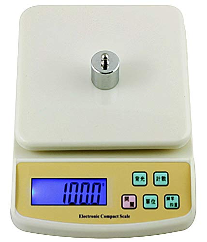 UCRAVO Digital Shop 10kg Multipurpose LCD Screen Digital Weighing Scale Machine Weight Measure for Measuring Fruits,Spice,Food,Vegetable, Shop Weight Machine (10 Kg)