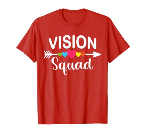 Vision Team T-Shirt, Men, Red, XX-Large
