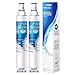 Icepure 4396701 refrigerator water filter replacement for Whirlpool 4396701,4396702,EDR6D1,Filter 6,L200V,Kenmore 9915, 46-9915,2PACK