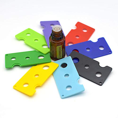 Strumento Multicolore In Metallo Per Oli Essenziali - Confezione Da 3 (Rosa, Viola, Verde) - Apriscatole E Rimuovi Tappi Per Bottiglie - 3