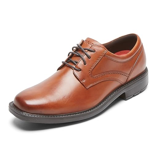 Rockport Style Leader 2 Plain ToeOxford para Hombre, marrón, 42.5 EU