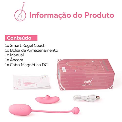 Kegel Vibrador Controle Sem Fio Wireless Internet Celular