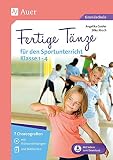 Fertige Tänze für den Sportunterricht Klasse 1-4: 7 Choreografien mit Videoanleitungen und Bildkarten