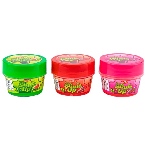 Edible Sour Slime Gooey Liquid Candy With Spoon Dee Best Slime Up (Pack Of 3) Assorted Flavors Strawberry, Watermelon, And Cherry Certified Kosher #TOP19