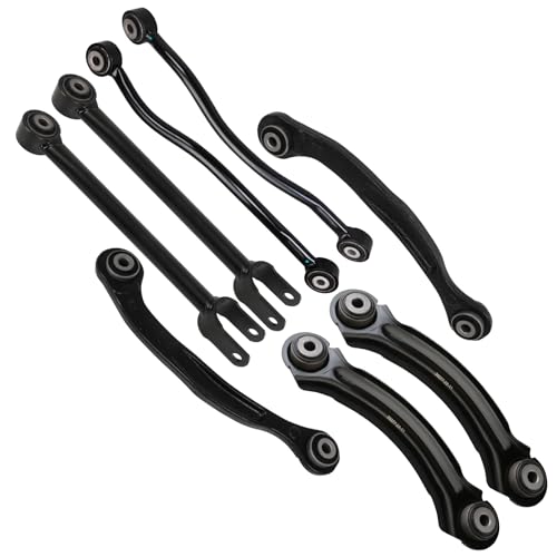 8pc Set Rear Lower and Upper Control Arm Suspension Kit Replacement for 2006-2019 for Dodge Charger 2008-2011 for Dodge Challenger 2005-2008 for Dodge Magnum 2005-2011 for Chrysler 300