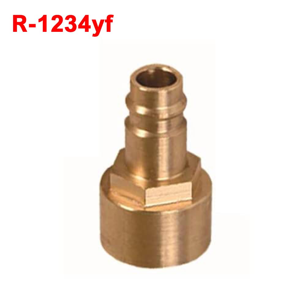3S SuperSamaStore Adaptateur R-1234yf pour Bouteille Compatible Dupont, Sortie Basse Pression pour Recharge des Systèmes Climatisation Auto (A/C), Raccord/Connecteur pour Atelier & Stations de Service