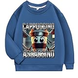 Forme 3D avec légère élasticité – Confort en toute situation : Grâce à la forme 3D, le sweat-shirt s’adapte parfaitement à la morphologie des enfants, sans être ni trop serré ni trop lâche. La légère élasticité du coton permet une liberté de mouvement totale - que ce soit pour jouer dans le jardin, en cours de sport ou au quotidien. Doux, flexible et pourtant stable : idéal pour les enfants actifs