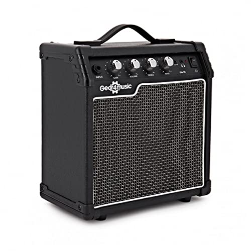 Guitare électrique 3/4 LA par Gear4music Rouge avec ampli 10 W et housse - Les Beatles, Paul McCartney, John Lennon, RIngo Starr, George Harrison Guitare électrique 3/4 LA par Gear4music Rouge avec ampli 10 W et housse – Image 6