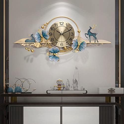 Horloge murale décorative 80 cm silencieuse pour maison et bureau - 2