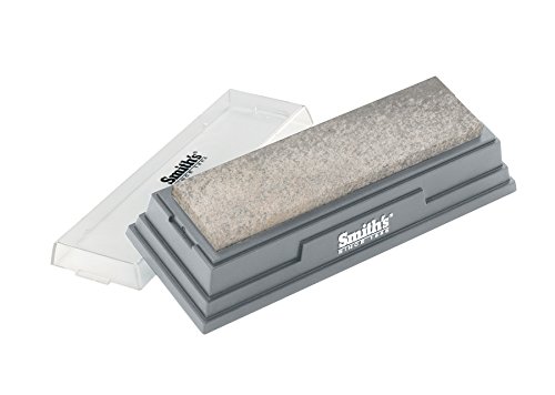 Smiths MBS6 6 Natural Arkansas Bench Stone General Purpose Sharpener Straight Edge Knives Tools Broadheads 1000 Grit Fine Sharpening Stone