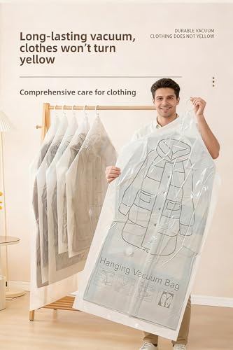 Sacs de rangement sous vide suspendus avec pompe électrique 12 pièces - 7