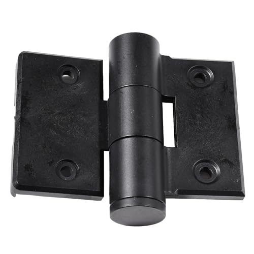 CANJPTON Lot de 2 charnières de rechange en plastique ABS peint pour porte Keter Woodland / Store-It-Out XL / Midi et autres Noir – vue 7