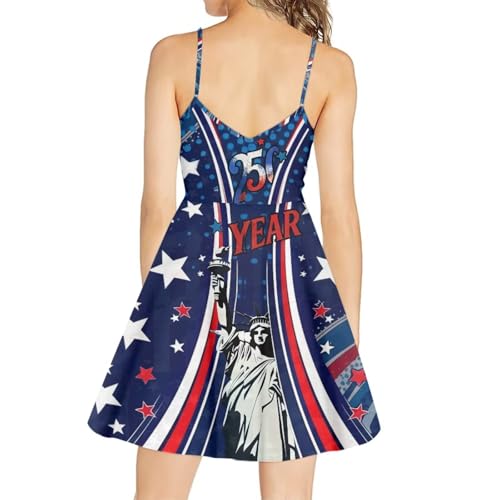 Image of Coloranimal Women's Summer Sleeveless Casual Swing Dresses with Loose Fit Beach Sundress