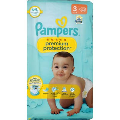 Pampers Couches T3 - Le paquet de 46 couches